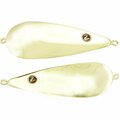 Bufonadas WWS100-02 World Wide Spoon 100 Bait Lures, 02 Gold BU2983156